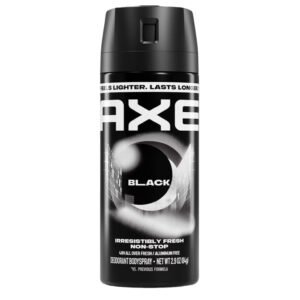 AXE – Black Premium Aluminum-Free Deodorant Body Spray, 2.9 oz – 12 Pack (Travel Size)