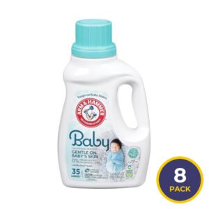 ARM & HAMMER Baby Liquid Laundry Detergent Baby Blossom - 45.5 oz - 8 Pack