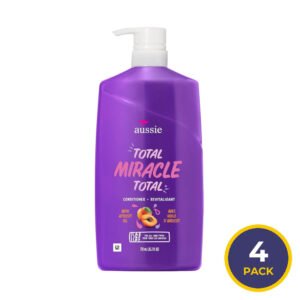Aussie Total Miracle 7N1 Conditioner with Australian Macadamia Oil - 26.2 oz - 4 Pack