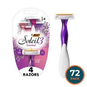 BIC Soleil Twilight Disposable Razors - 4 Ct - 72 Pack