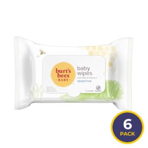 Burt’s Bees Baby Sensitive Baby Wipes - 72 Ct - 6 Pack