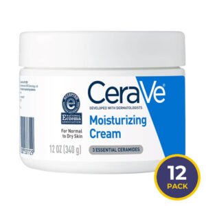 CeraVe Moisturizing Face & Body Cream for Normal to Dry Skin - 12 oz - 12 Pack
