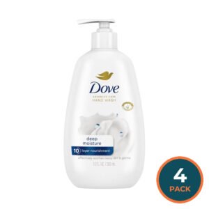 Dove Advanced Care Deep Moisture Moisturizing Hand Wash Pump - 12 oz - 4 Pack