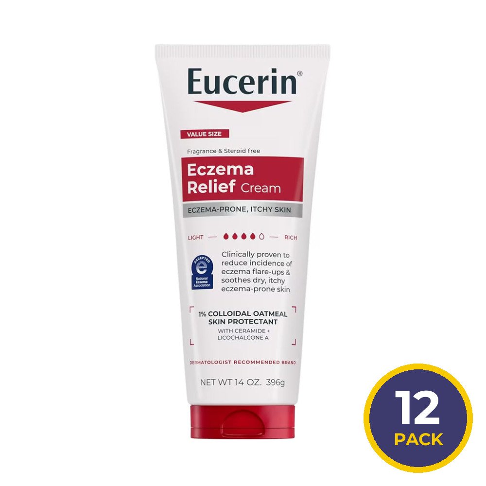 Eucerin Eczema Relief Body Cream - 14 oz - 12 Pack