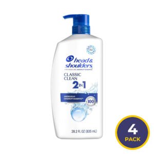 Head & Shoulders Classic Clean 2-in-1 Anti-Dandruff Shampoo & Conditioner - 28.2 oz - 4 Pack