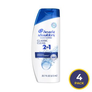 Head & Shoulders Classic Clean Anti-Dandruff 2-in-1 Shampoo and Conditioner - 20.7 oz - 4 Pack