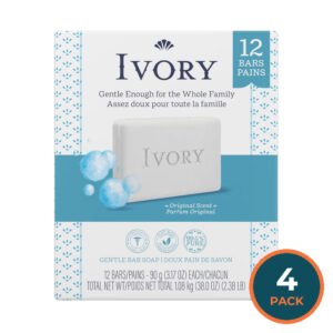 Ivory Original Gentle Bar Soap - 12 Ct - 4 Pack