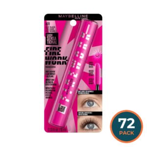 Maybelline Lash Sensational Firework Washable Mascara Very Black - 72 Pack