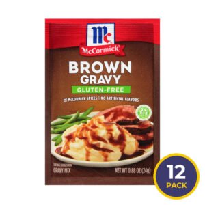 McCormick Gluten Free Brown Gravy Mix - 0.88 oz - 12 Pack