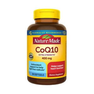 Nature Made CoQ10 Coenzyme Q10 400 mg Softgels, 90 Count