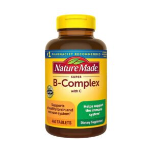 Nature Made Super B Complex with Vitamin C and Folic Acid Tablets, 460 Count