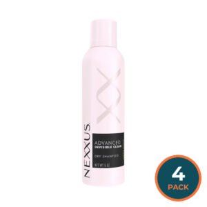 Nexxus Advanced Clean Dry Shampoo Oil Control Aerosol Spray - 5 oz - 4 Pack