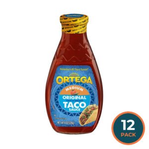 Ortega Original Taco Sauce, Medium - 8 oz - 12 Pack