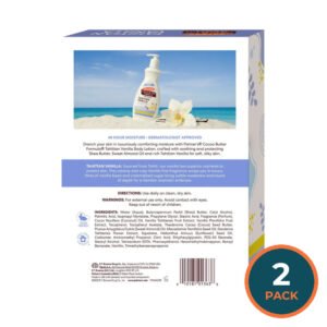 Palmer's Cocoa Butter Formula Tahitian Vanilla Body Lotion, 13.5 fl. oz., 2 Pack.