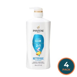 Pantene Classic Clean 2-in-1 Shampoo and Conditioner - 27.7 oz - 4 Pack