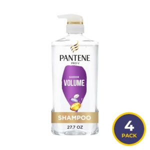 Pantene Fine Thin Hair Volumizing Shampoo - 27.7 oz - 4 Pack