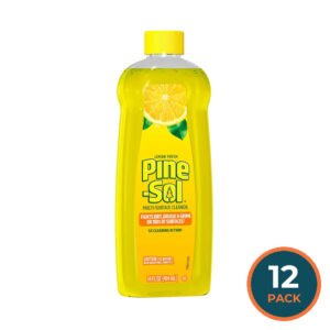 Pine-Sol Lemon Fresh Multi-Surface Cleaner with Citric Acid - 14 oz - 12 Pack
