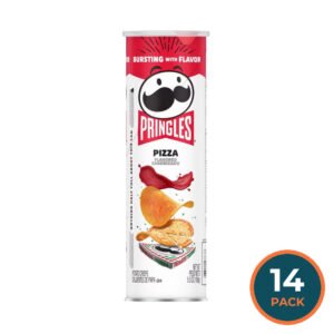Pringles Pizza Flavored Potato Crisps - 5.5 oz - 14 Pack