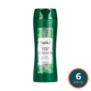 Suave Invigorating Rosemary Mint Shampoo - 12.6 oz - 6 Pack