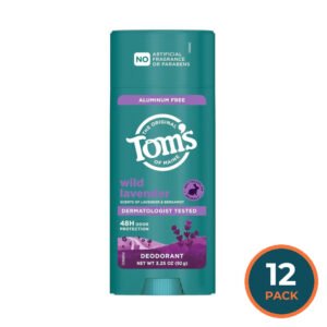 Tom’s of Maine Wild Lavender Deodorant - 3.25 oz - 12 Pack