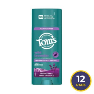 Tom’s of Maine Wild Lavender Deodorant - 3.25 oz - 12 Pack