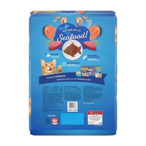 Purina Friskies Seafood Sensations Dry Cat Food, 18.5 lb