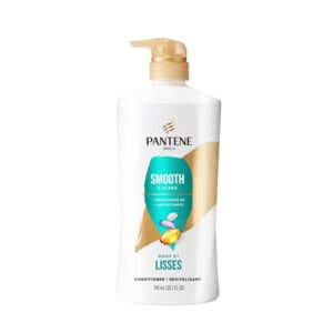 Pantene Smooth & Sleek 72 HR Smoothness Conditioner with Pro-Vitamin B5 - 25.1 oz - 4 Pack