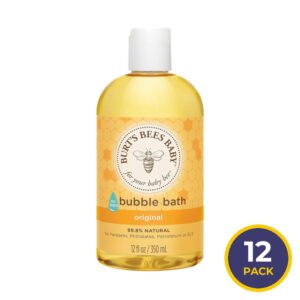 Burt’s Bees Baby Bubble Bath Gentle Tear-Free Baby Bath Care - 12 oz - 12 Pack