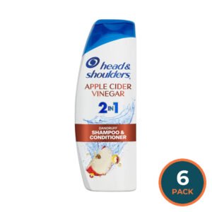 Head & Shoulders Apple Cider Vinegar 2-in-1 Dandruff Shampoo and Conditioner - 12.5 oz - 6 Pack
