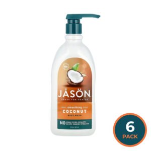 Jason Smoothing Coconut Body Wash - 30 oz - 6 Pack