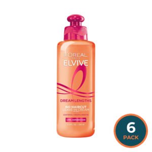 L'Oréal Paris Elvive Dream Lengths No Haircut Cream Leave-In Conditioner - 6.8 oz - 6 Pack