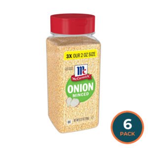 McCormick Minced Onion - 6.37 oz - 6 Pack