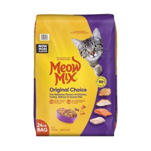 Meow Mix Original Choice Adult Dry Cat Food, 24 lb