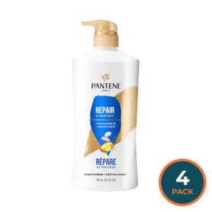 Pantene Repair & Protect Conditioner with Pro-V Nutrients for Dry and Color-Treated Hair - 25.1 oz - 4 Pack