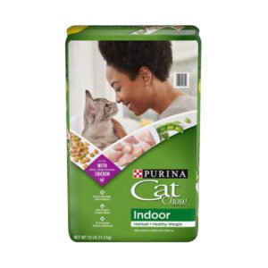 Purina Cat Chow Indoor Adult Dry Cat Food, 25 lb